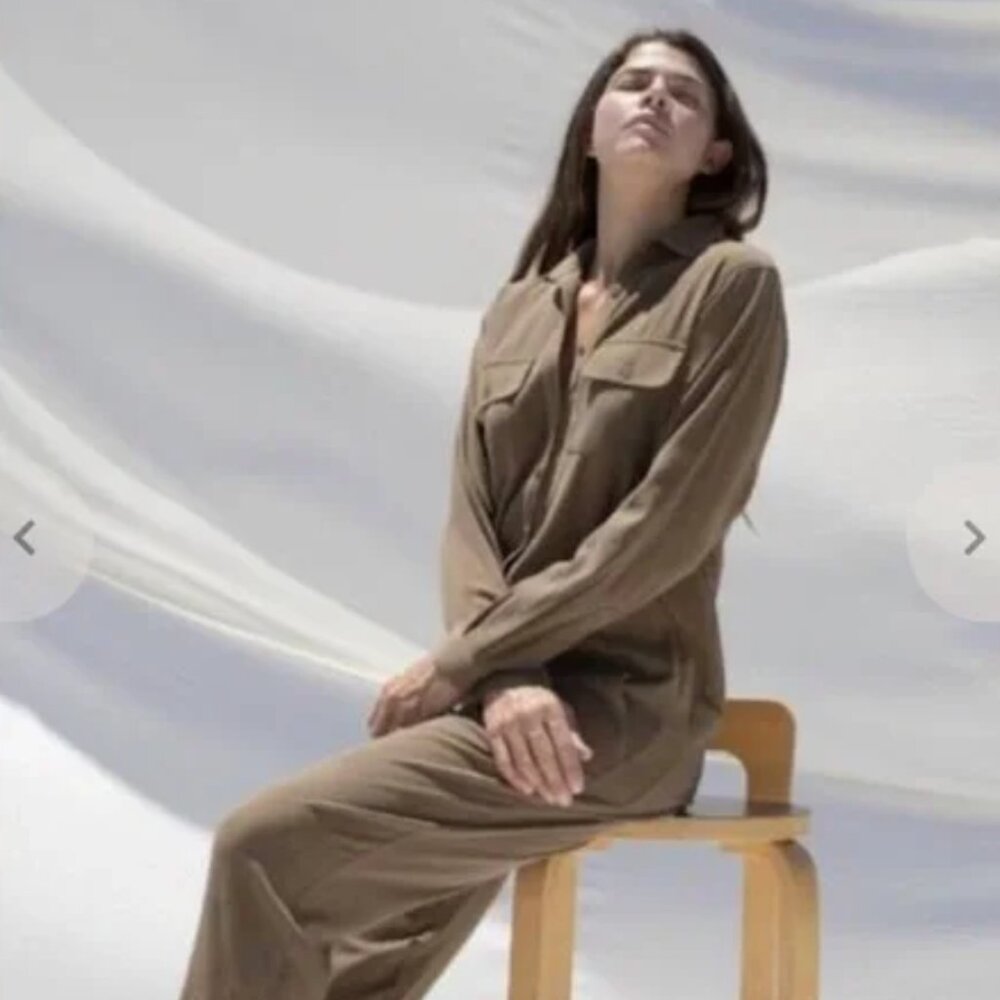 OZMA painters jumpsuit in Earth